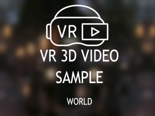 VR Video Sample world