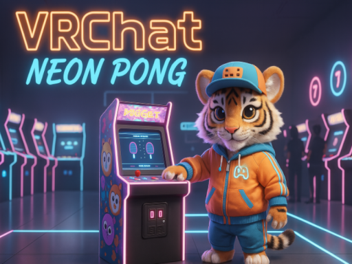 Vrchat Neon Pong