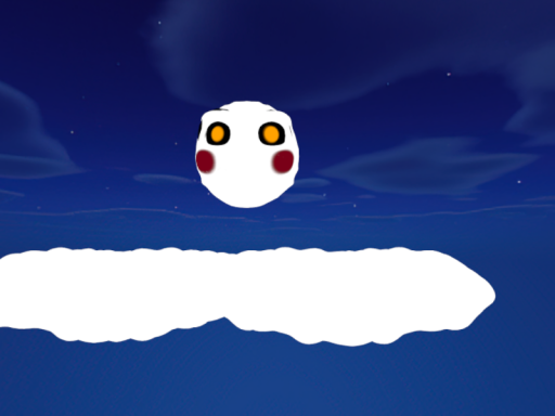 Under a pale moon