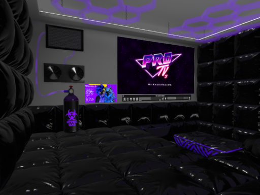 Latex Padded Chill Room ≺3