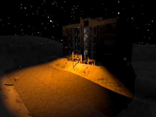its getting dark․․․