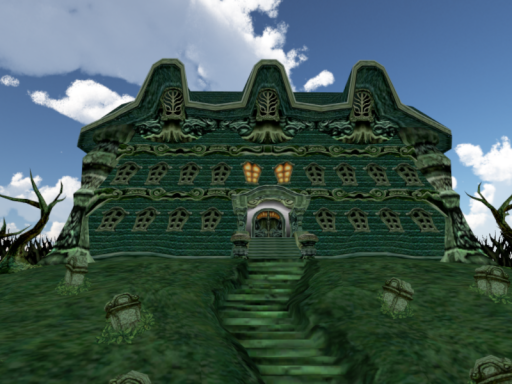 ~ Luigi Mansion Outside ~