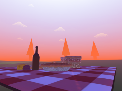 Picnic in the forest