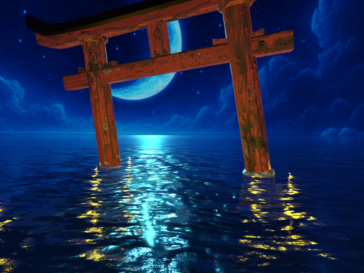 静かになった海