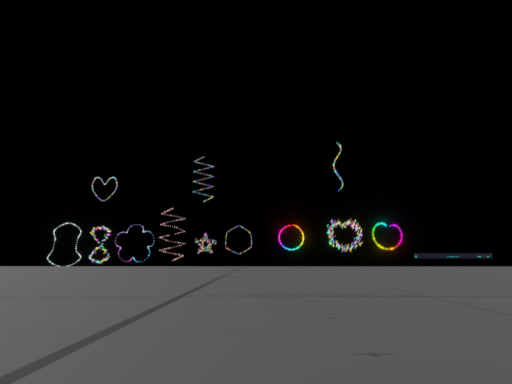 Bezier‚Loop‚Line‚GPU-Particles-AudioLink TestWorld