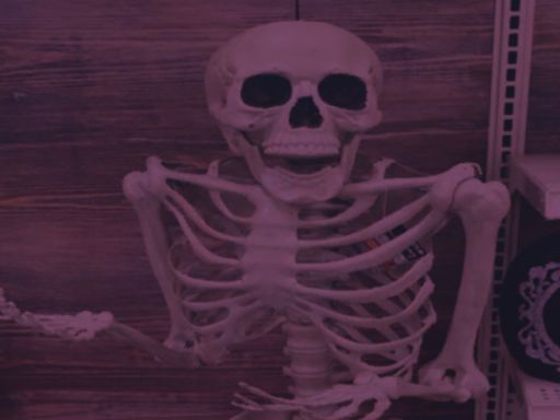 Skeleton avatar world