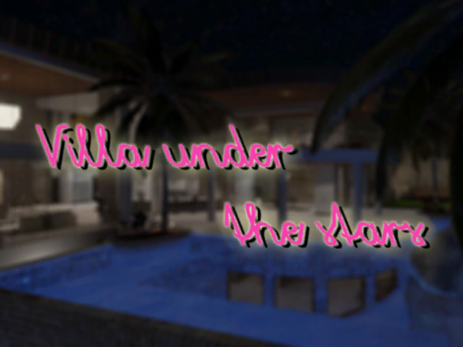 Villa under the stars