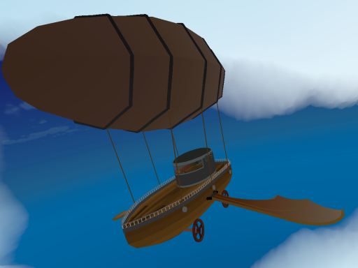 Ship in the sky