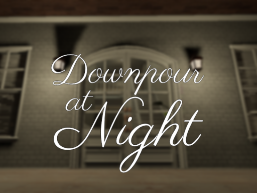 Downpour at Night