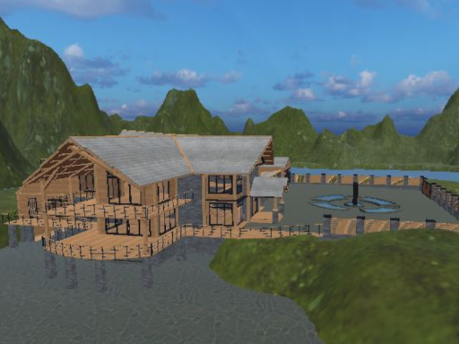 Lakeside Mansion