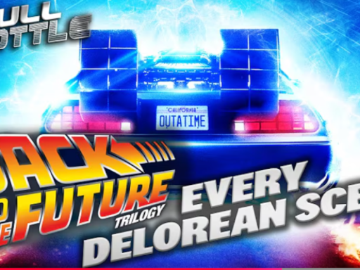 Time's World˸ Movie Theater now playing -Back To The Future all delorian scenes