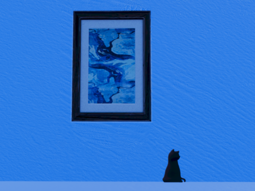 blue