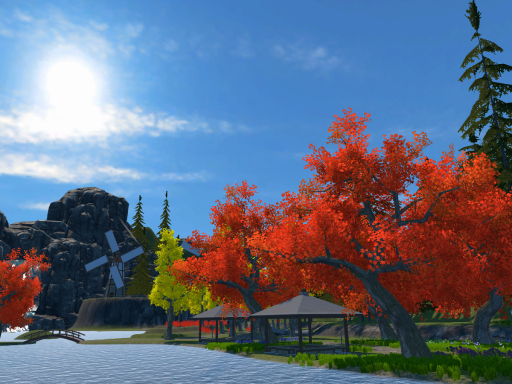 爽秋、彩りの散歩道 -Autumn cool breeze promenade-