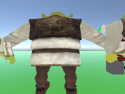 shrek poops on you