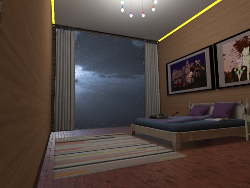 Rain night