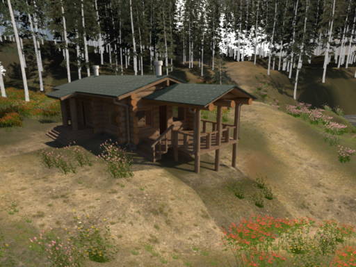 Siberian Summer Cabin
