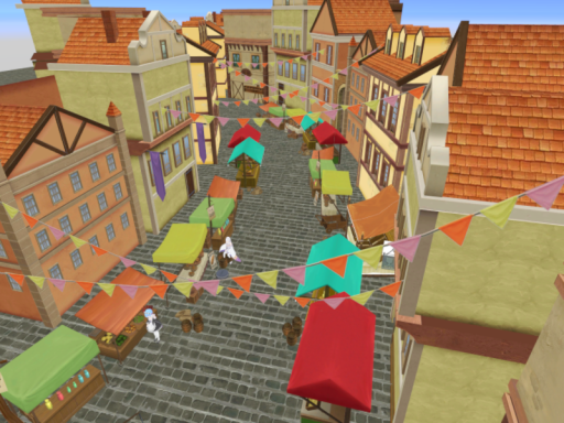 Rezero street⁄Tacostyles avatar world WIP