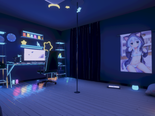Asumi Nishiki's blue room - 锦亚澄的蓝色房间