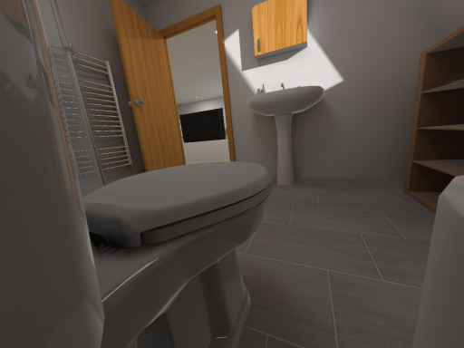 Partying at Jordans but your bathroom floored
