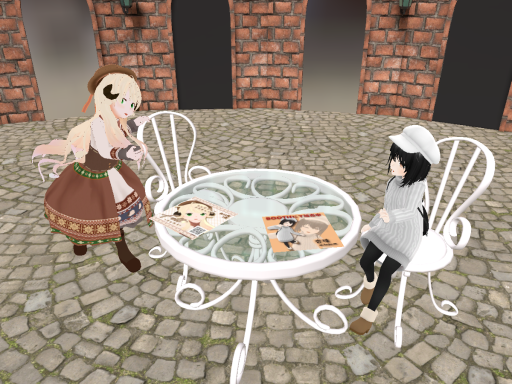 【フェルト＆杏珠】試着ワールド