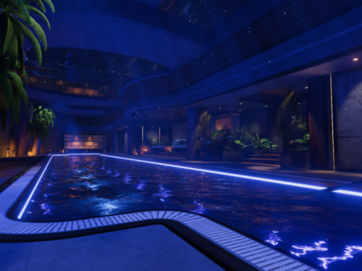 Luminous Oasis