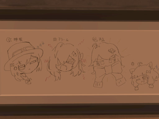 寝るみる部屋