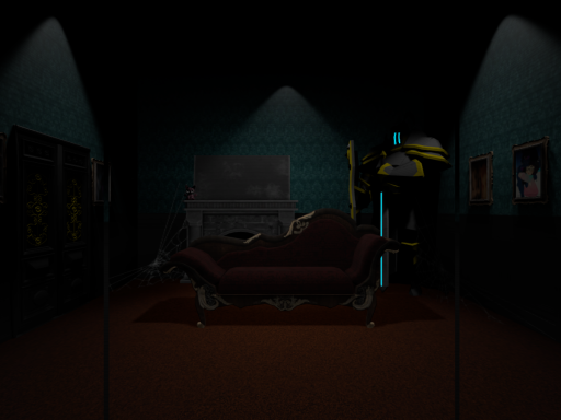 old gothic room
