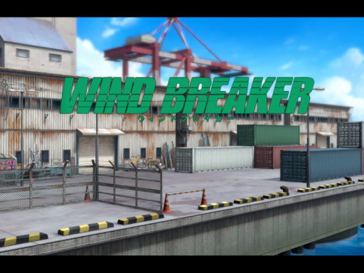 Shipping Docks - Wind Breaker