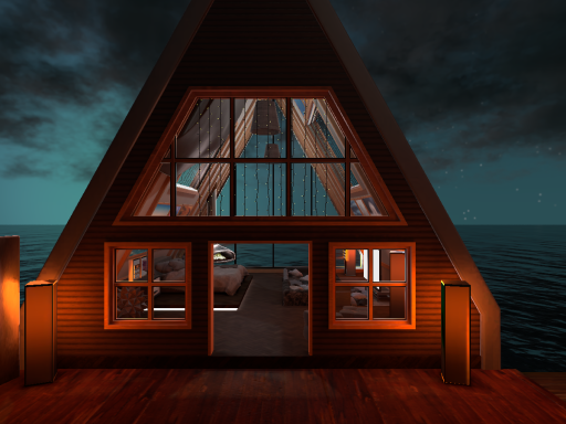 海中小屋