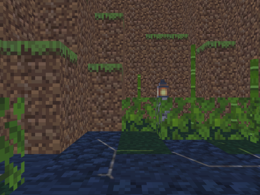 Minecraft garden