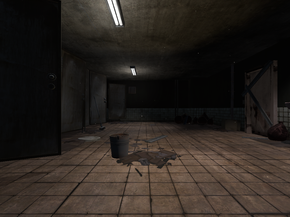 Hunted Public Bathroom