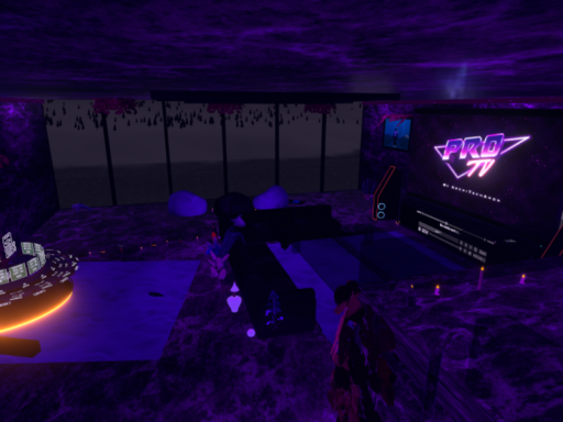 Purple Snow Room