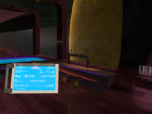 Deep space bar
