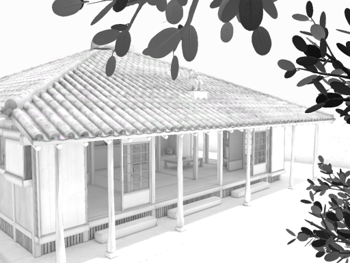 雨端 Amahaji -white-