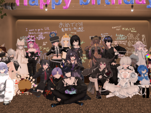 レインくん誕生日会