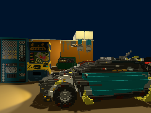 Voxel Cyberpunk