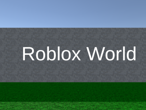 Roblox World ［Avatar Incluided］
