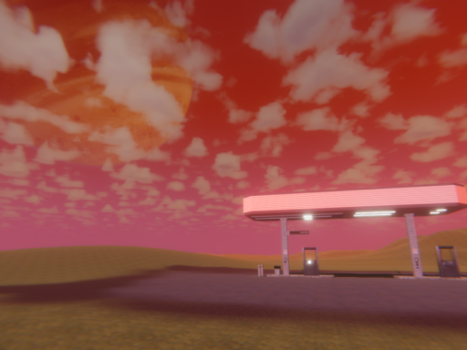 Dreamcore Gas station