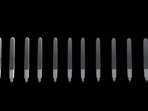 Pure Darkness with White Pens ǃ
