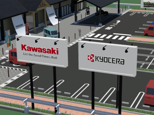 TORQUE WORLD by Kyocera with Kawasaki Mortors