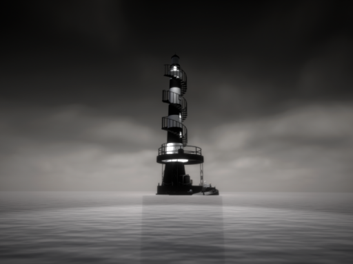KAZARI_ MONOCHROME_LIGHTHOUSE