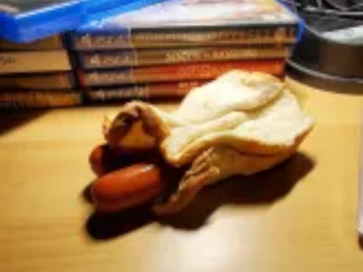 The sad hotdog