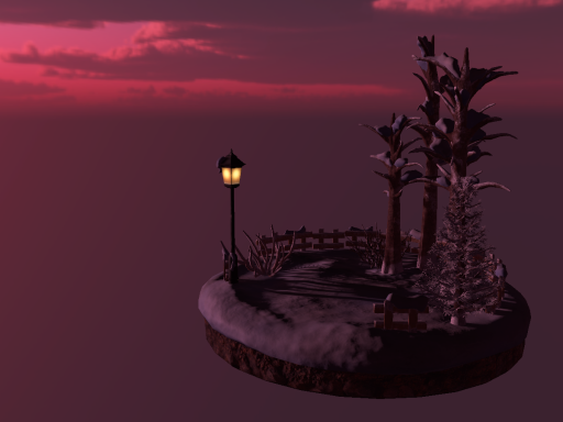 Snow Diorama
