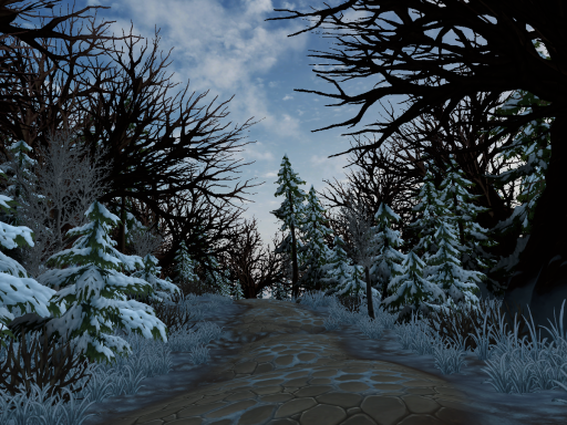 Area774 - snow fragment