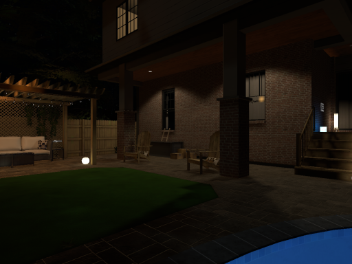 Backyard party
