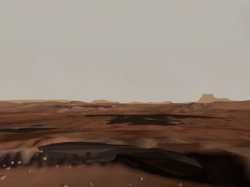 Mars Crater