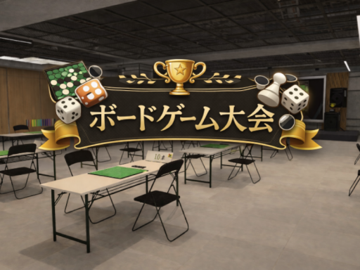 ボードゲーム大会会場