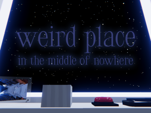 A weird place in the middle of nowhere