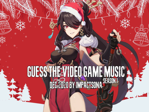 Guess The Video Game Music ｜ Dec․2020