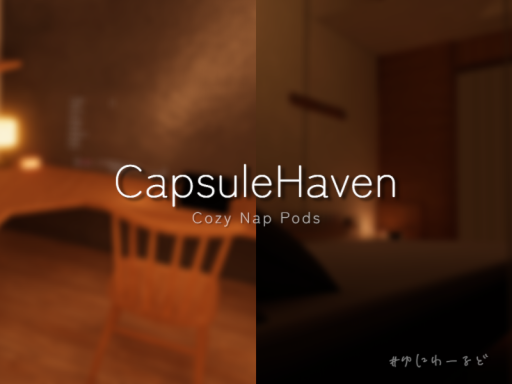 CapsuleHaven - Cozy Nap Pods -
